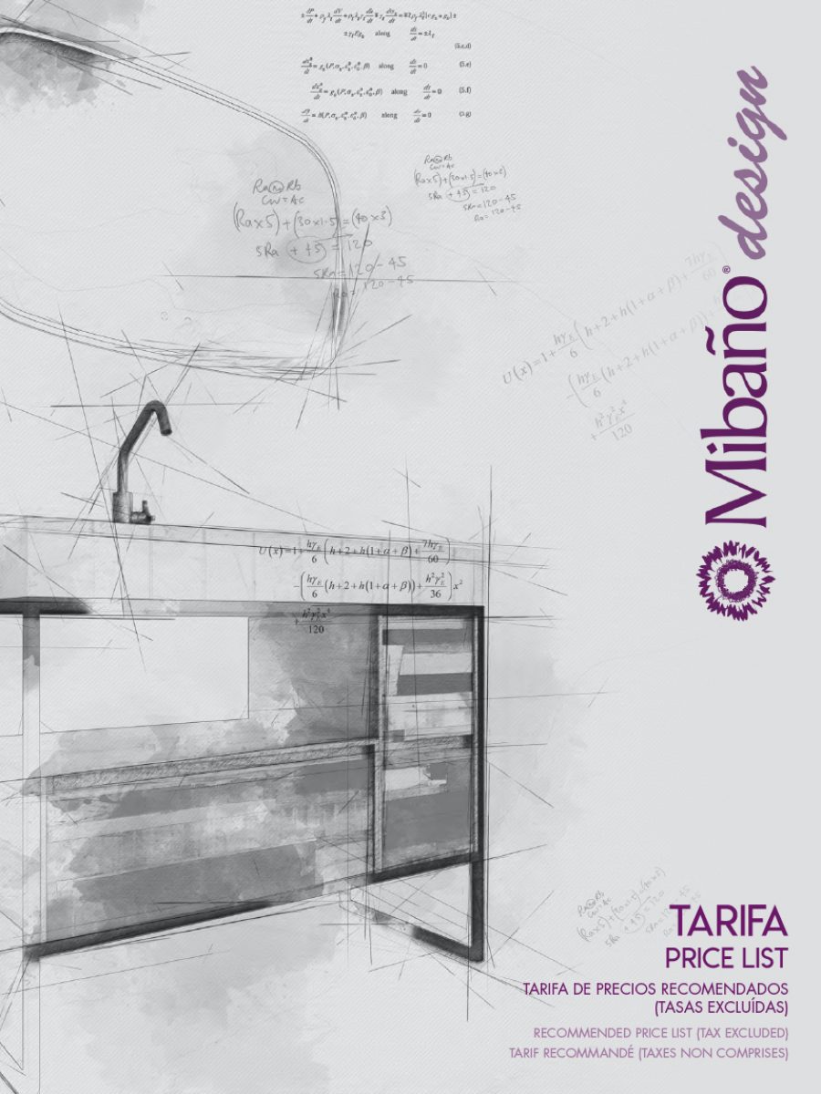 Mibaño Tarifa Price List 2019 poids reduit